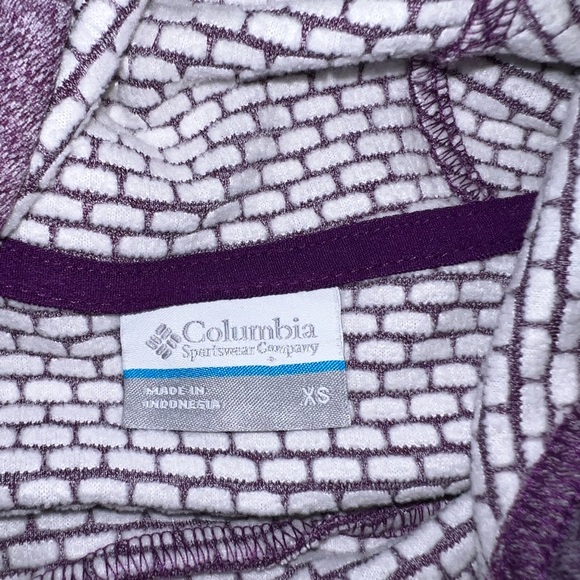 Columbia women’s pullover hoodie Purple size XS - Picture 12 of 12